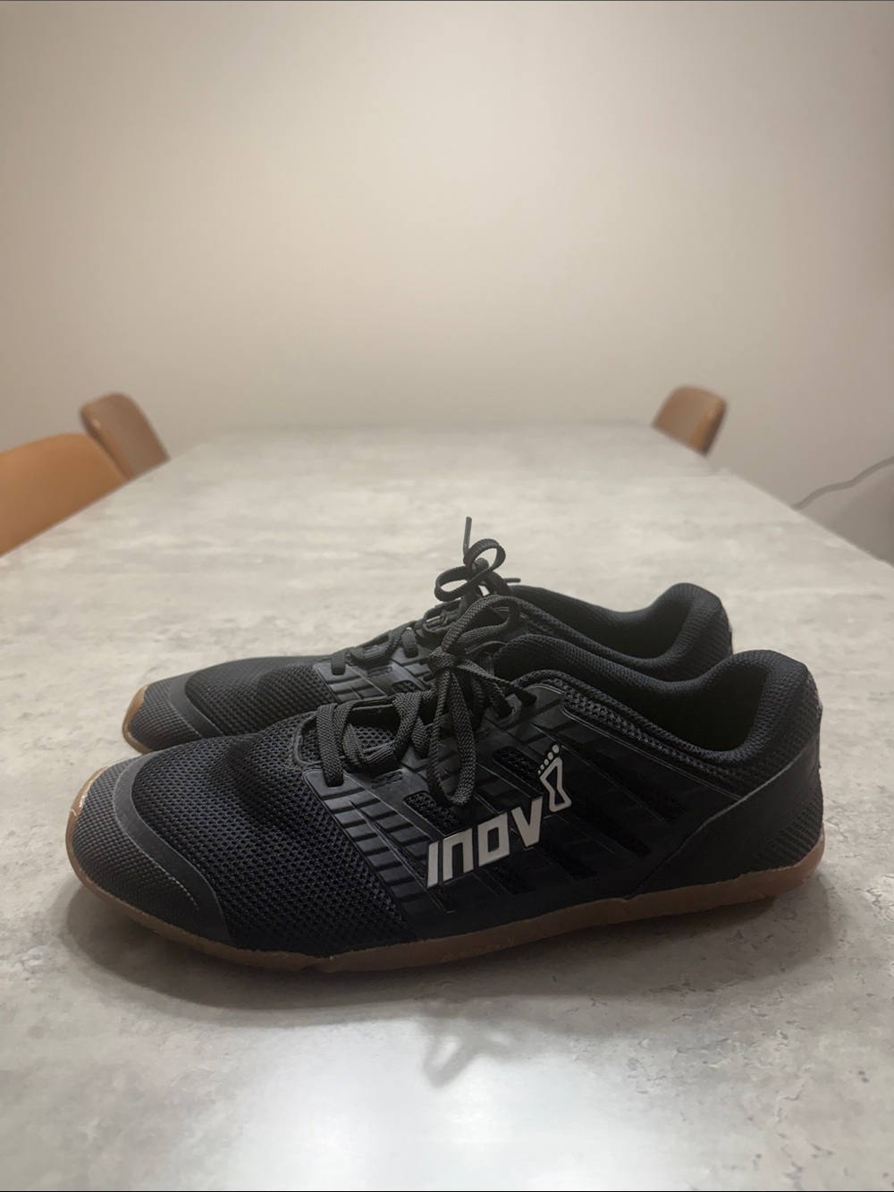 Inov-8 Men's Black with Gum Sole Training Shoes